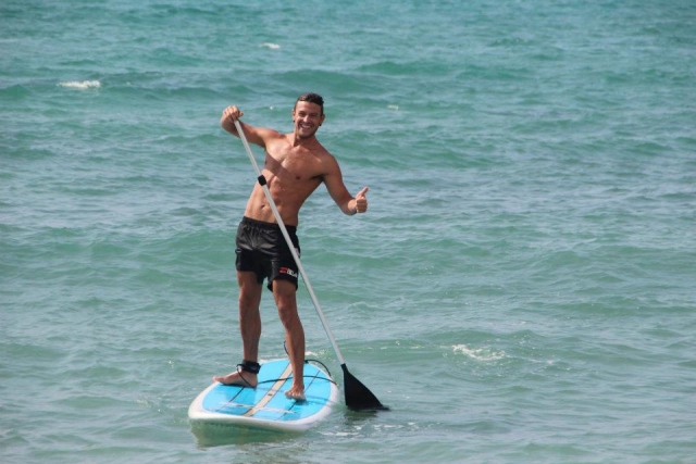 Practicando en alta mar